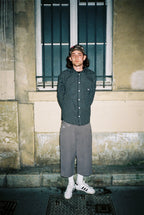 Jeremy's Canvas Shorts - Grey