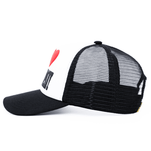 I Heart Carpet Trucker Hat - Black