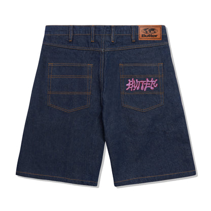 Ink Denim Shorts - Raw Indigo