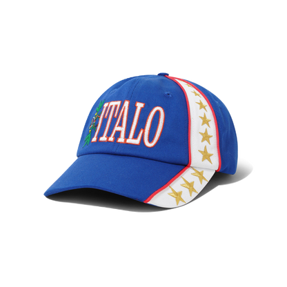 Italo 6 Panel Cap - Blue