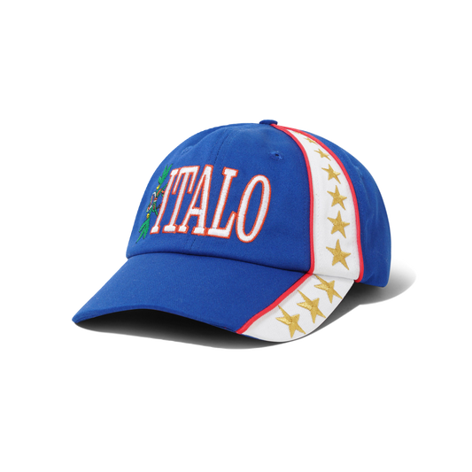 Italo 6 Panel Cap - Blue