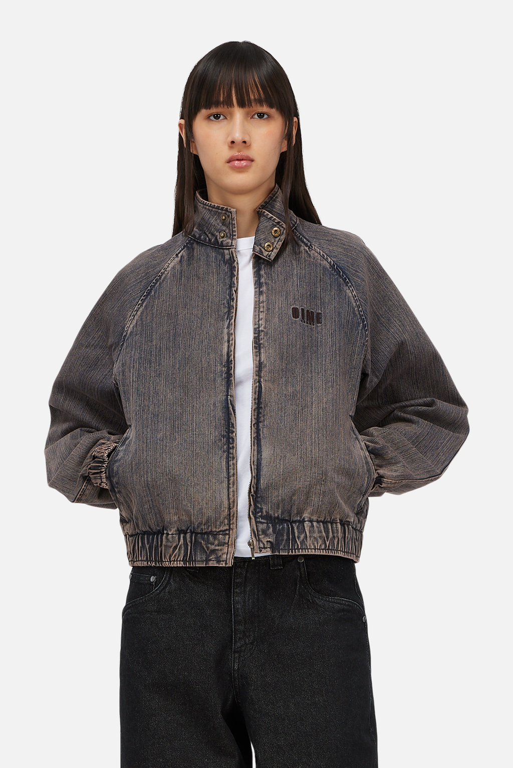 Dime Jeans Jacket - Premium Brown