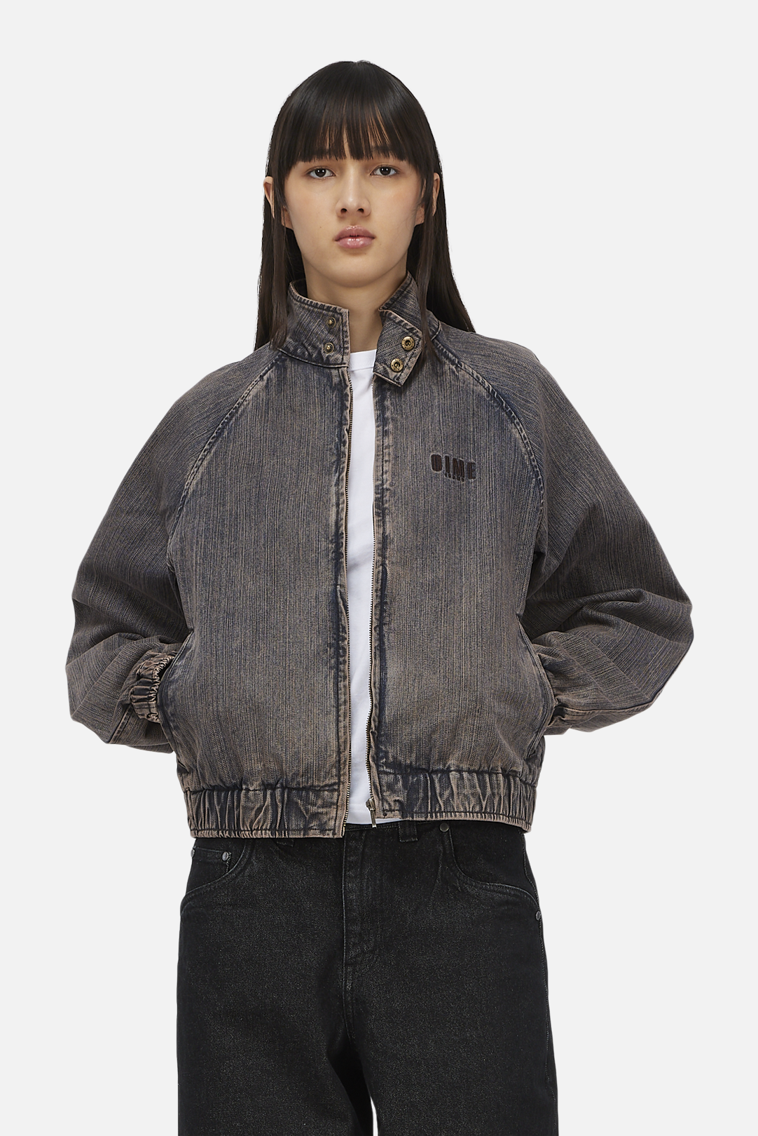 Dime Jeans Jacket - Premium Brown