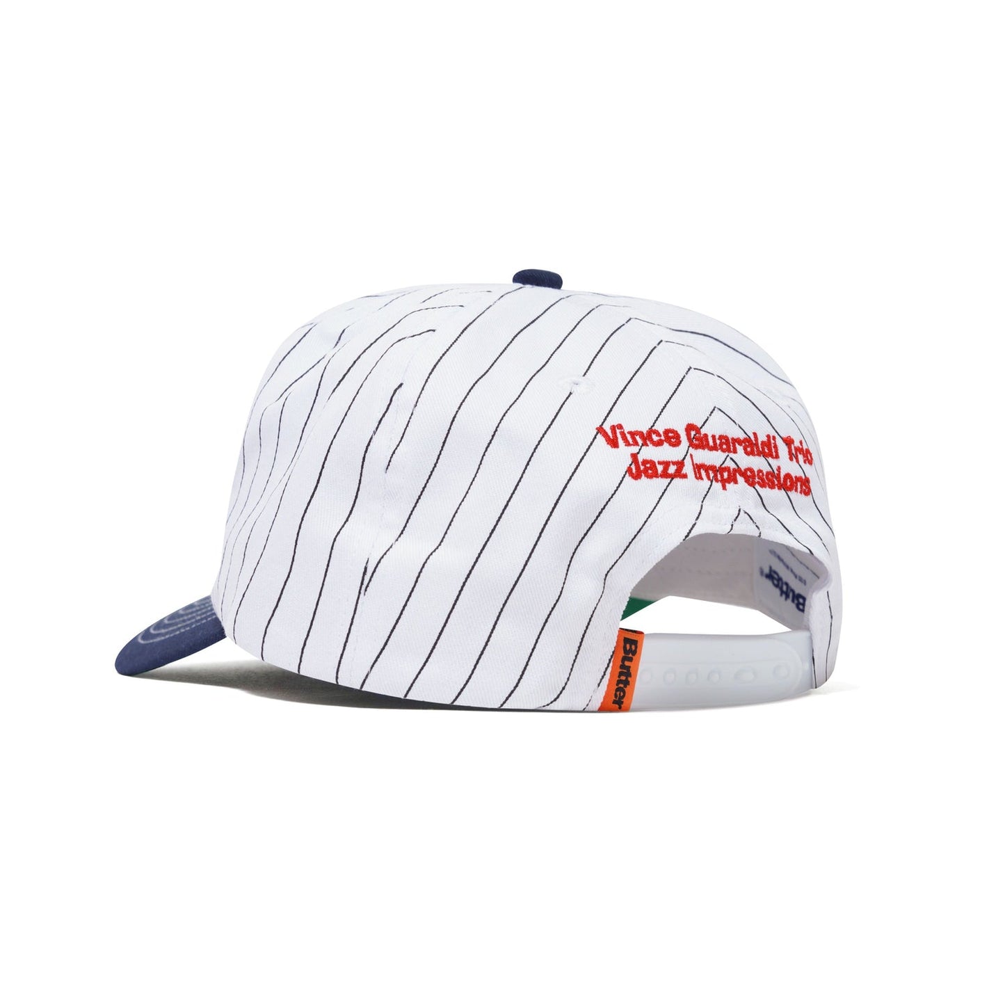 Jazz Impressions 6 Panel Cap - White