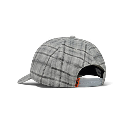 Jive 6 Panel Cap - Grey Plaid