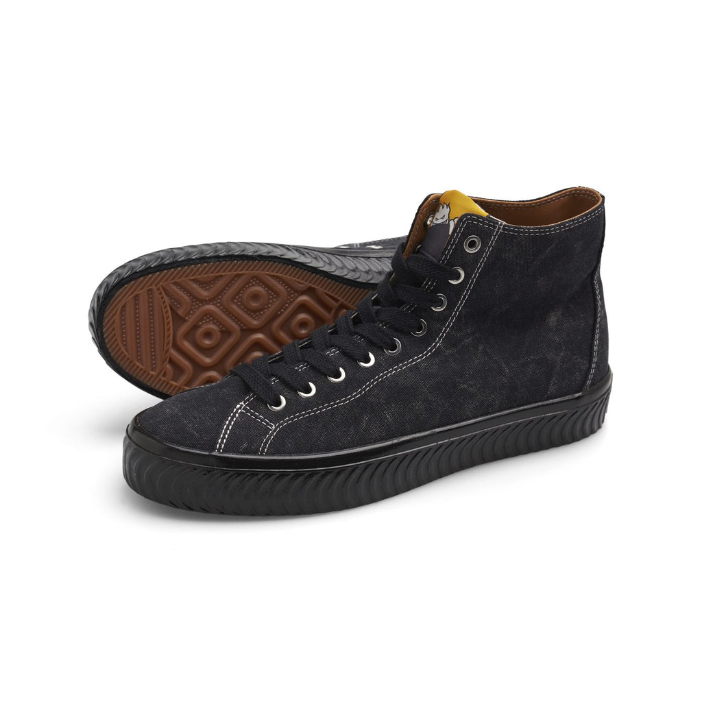 LRAB x Spitfire VM003 Canvas Hi - Washed Black