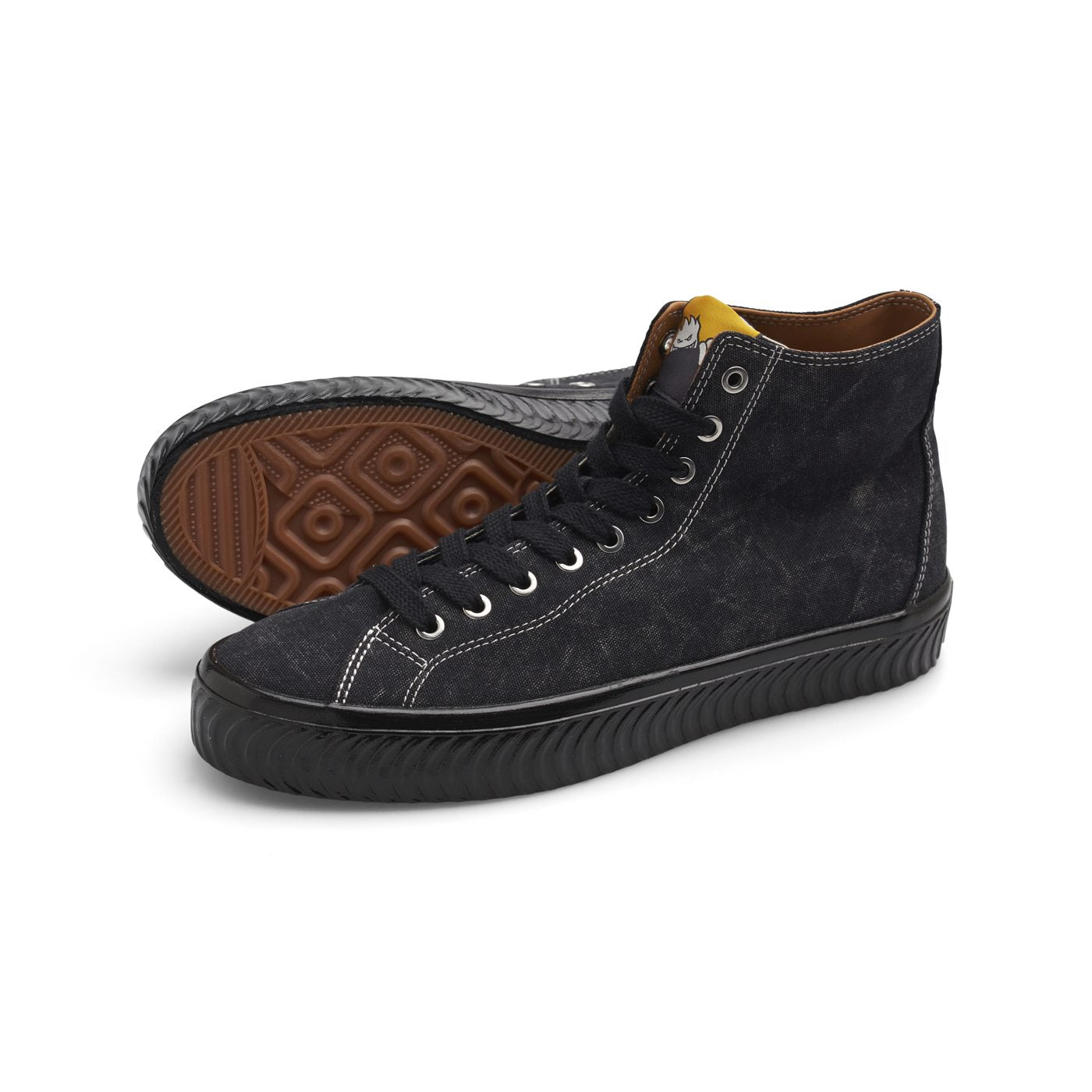 LRAB x Spitfire VM003 Canvas Hi - Washed Black