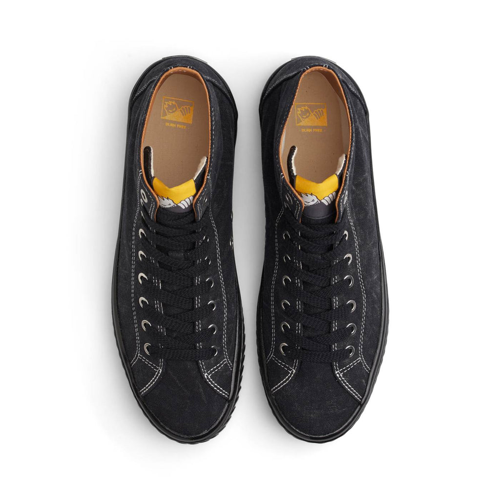 LRAB x Spitfire VM003 Canvas Hi - Washed Black