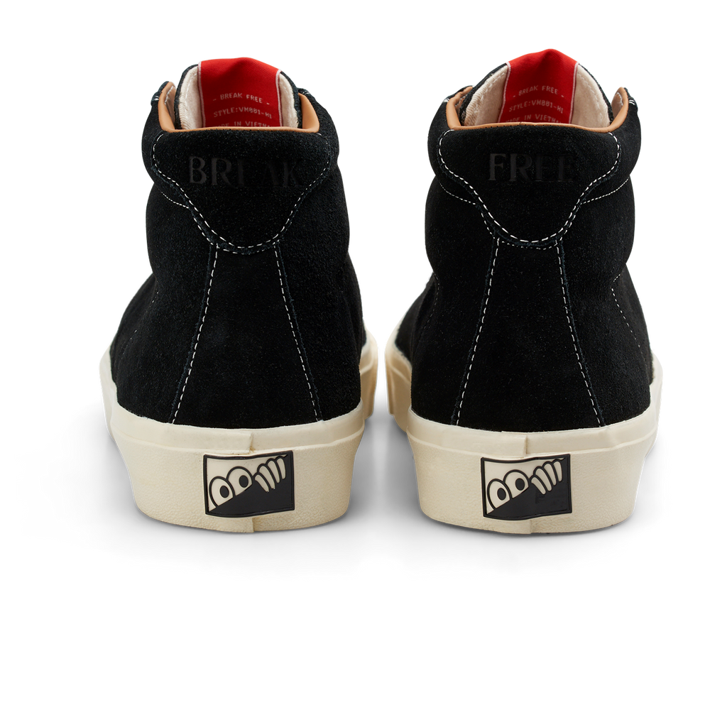 VM001 Suede Hi - Black / White (Cloudy Cush Insole)