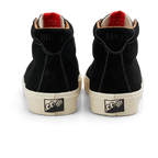VM001 Suede Hi - Black / White (Cloudy Cush Insole)