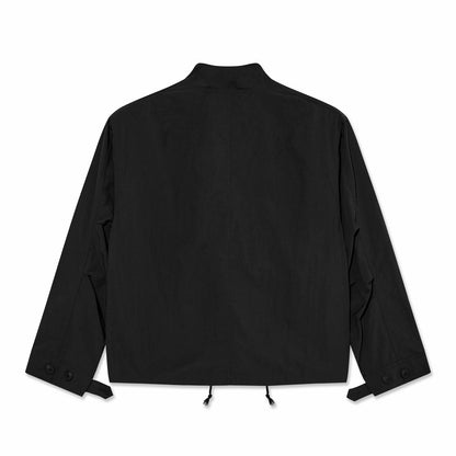 Cropped Parka Jacket - Black