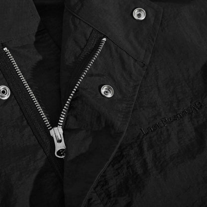 Cropped Parka Jacket - Black