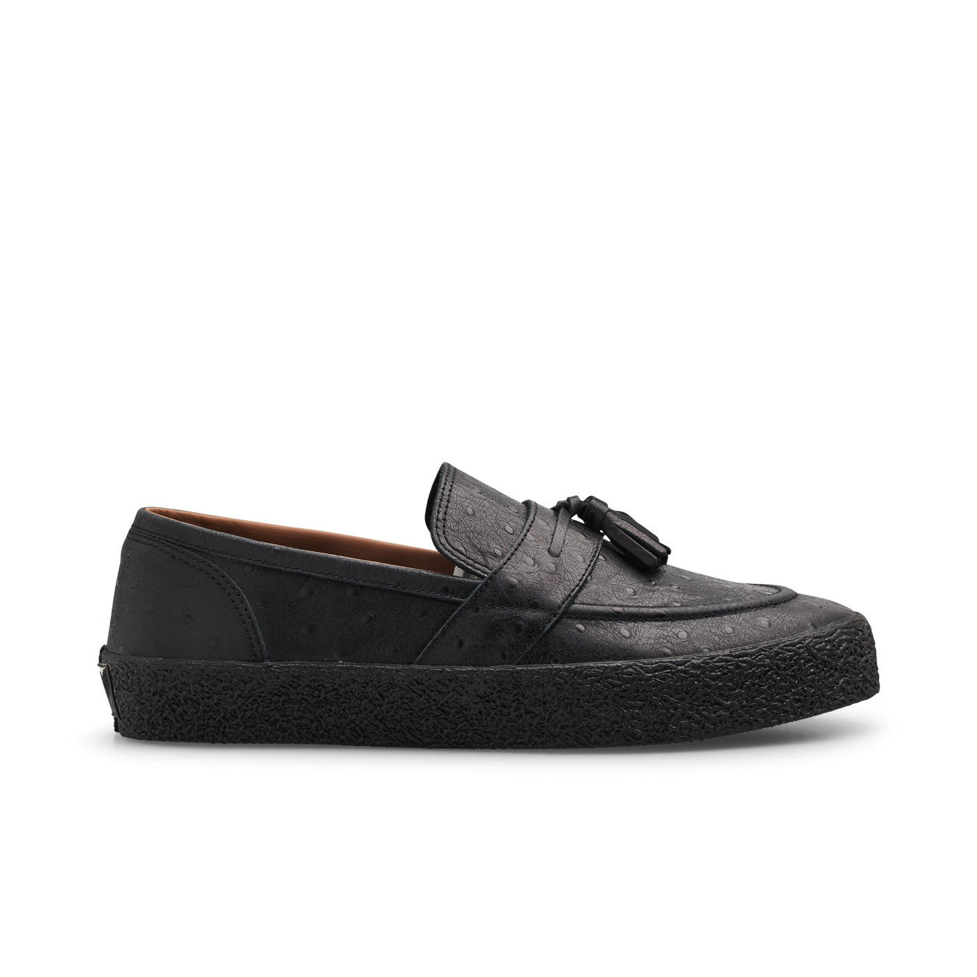 VM005 Loafer - Ostritch Black/Black