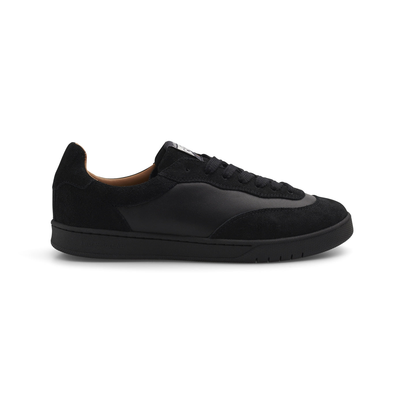 CM001 Suede / Leather Lo - Black / Black