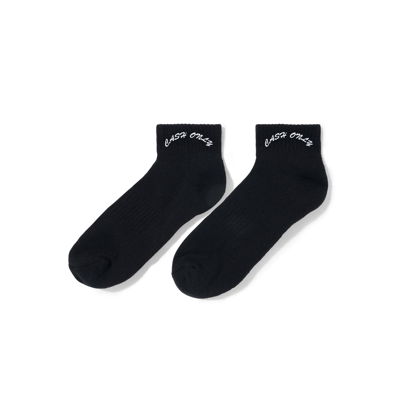 Logo Ankle Socks - Black