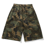 Loose Shorts - Woodland Ripstop Camo