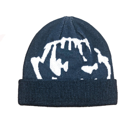 Mask Beanie - Navy