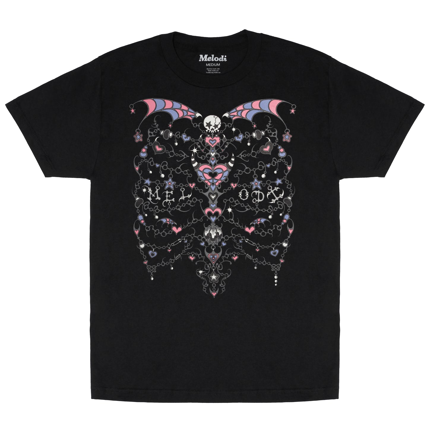 Rib Cage Tee - Black