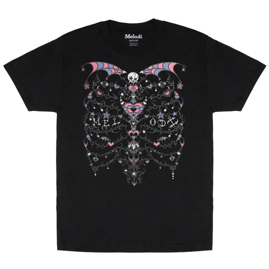 Rib Cage Tee - Black