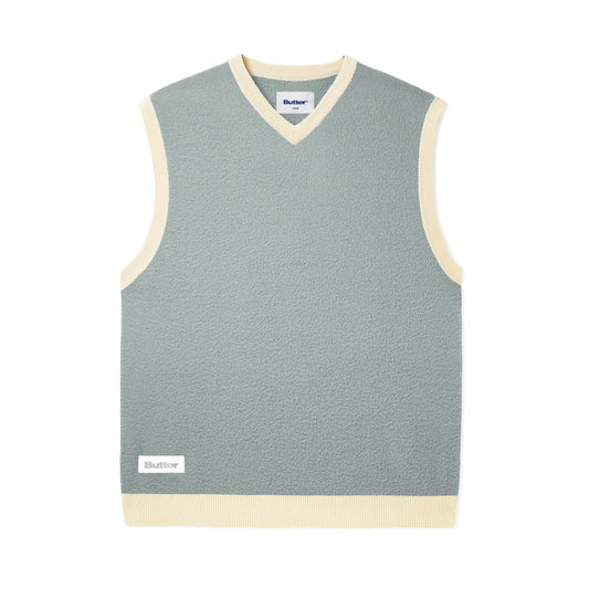 Mohair Knitted Vest - Grass