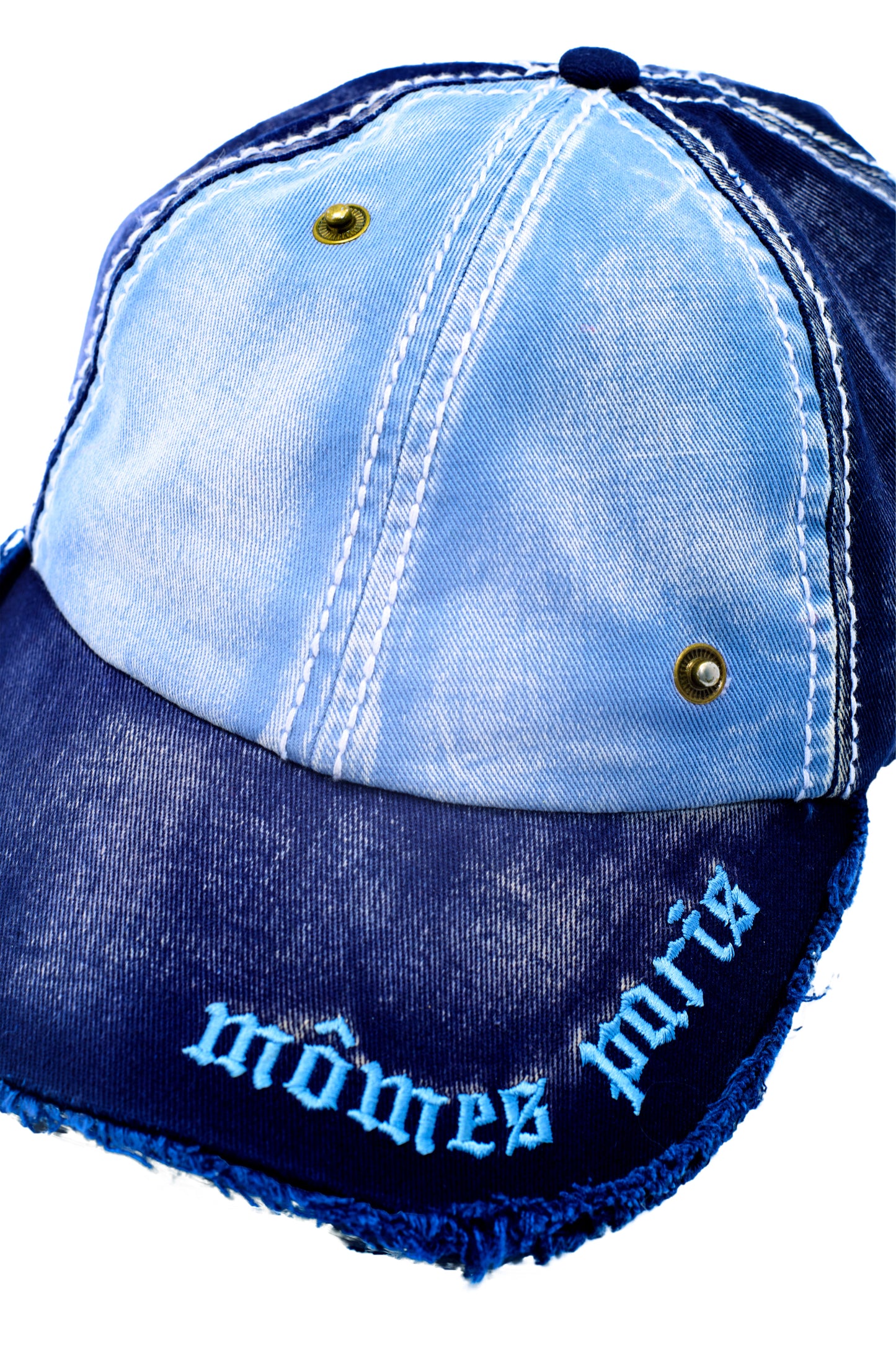 Denim Cap - Washed Blue