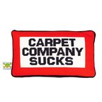 Needlepint Pillow - White / Red / Black
