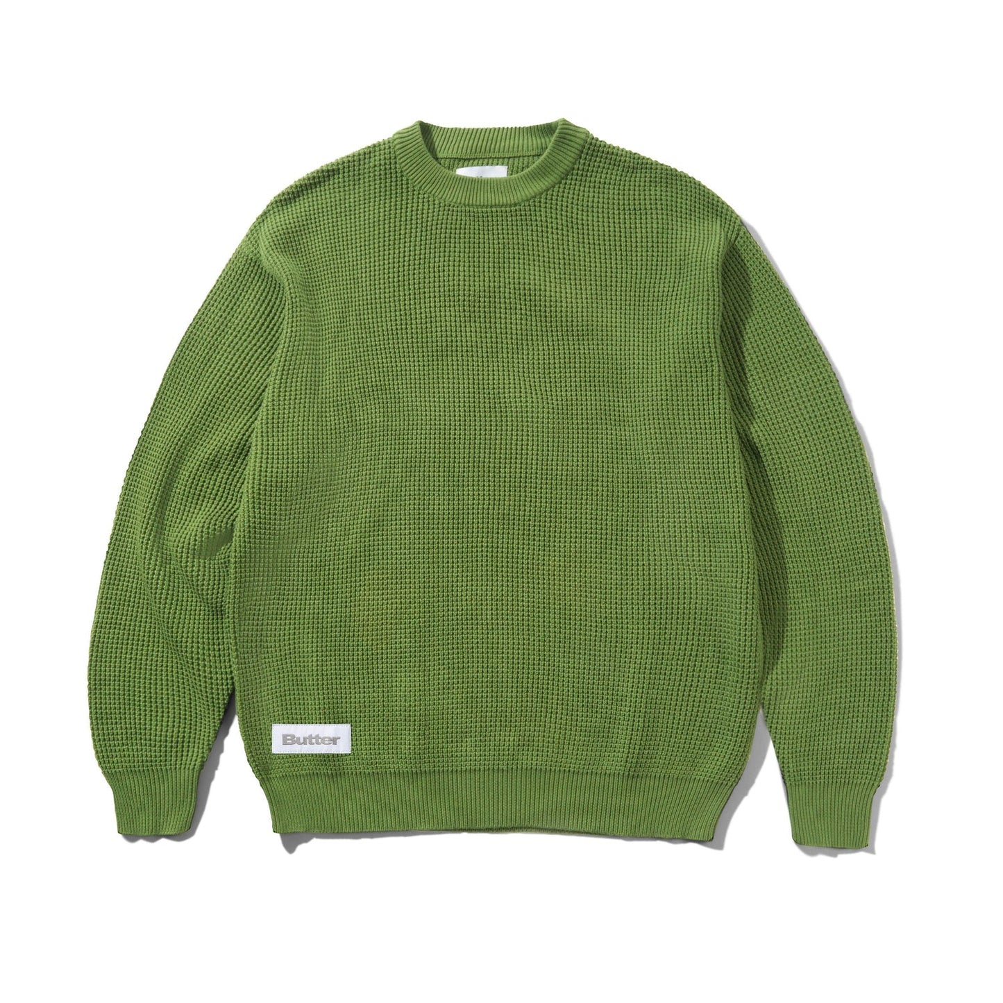 Newcomer Reversible Knit Sweater - Grass