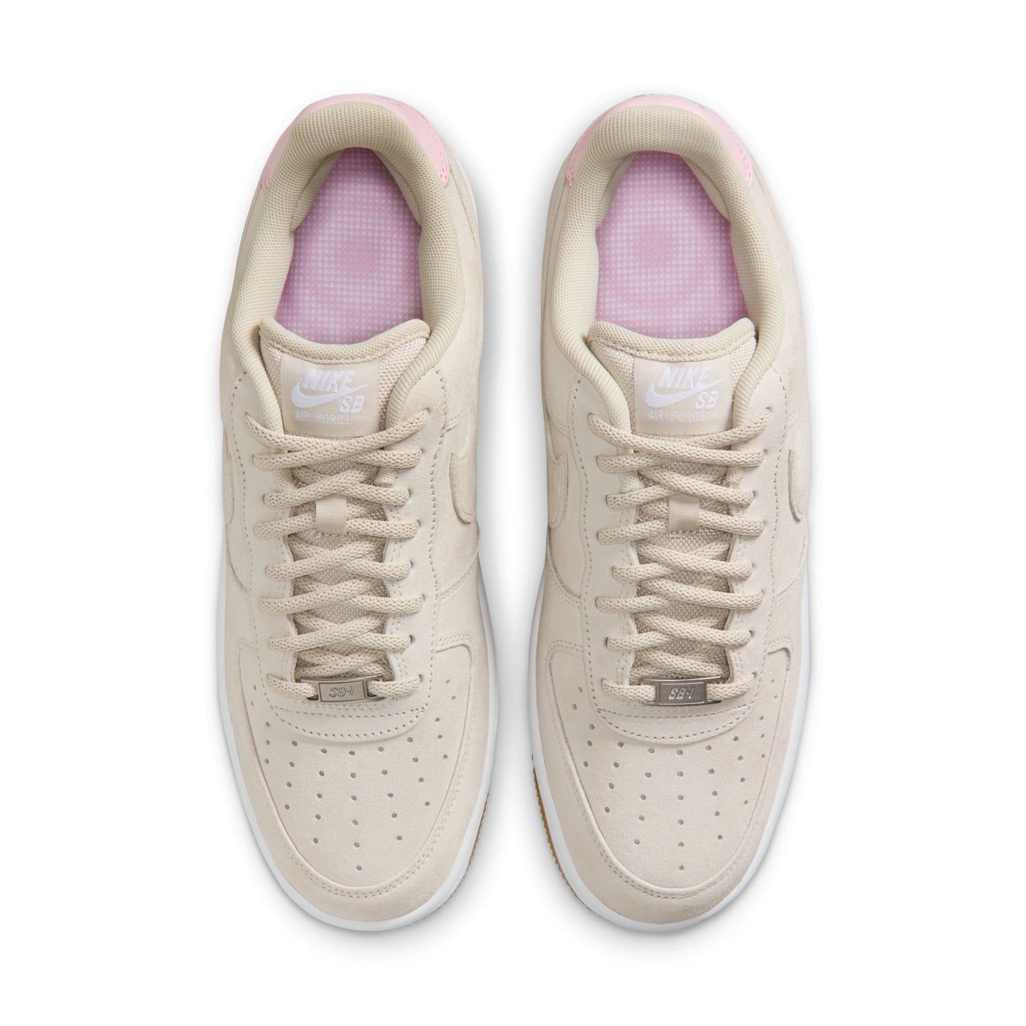 Air Force 1 SB - Light Orewood Brown and Pink Foam