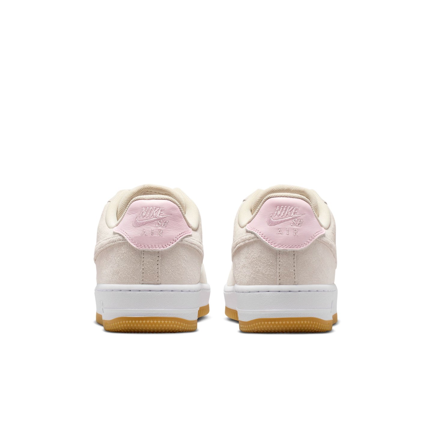 Air Force 1 SB - Light Orewood Brown and Pink Foam