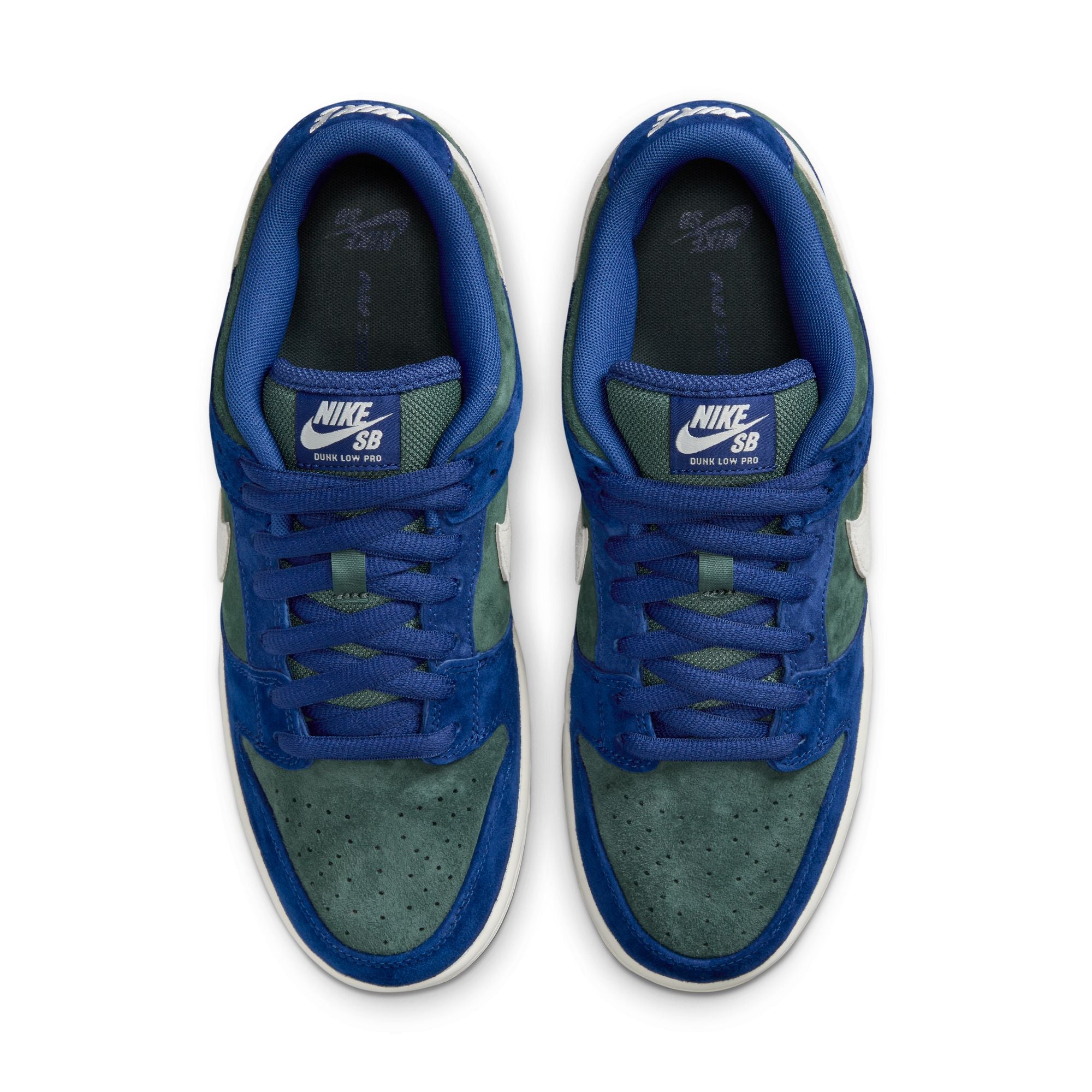 Nike SB Dunk Low Pro Deep Royal Blue and Vintage Green – Cybercafé ...