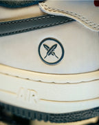 Air Force 1 X Yuto - Light Bone / Iron Grey