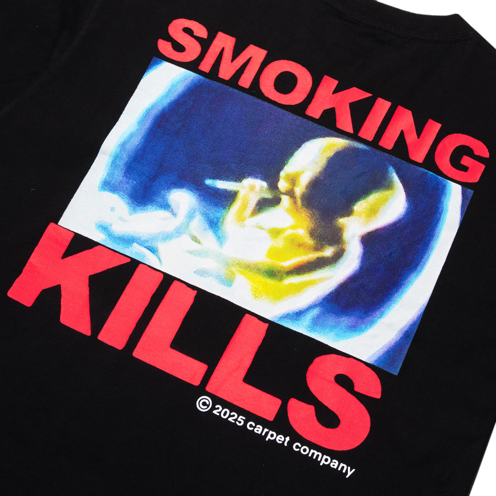 Smoking Kills Tee - Black