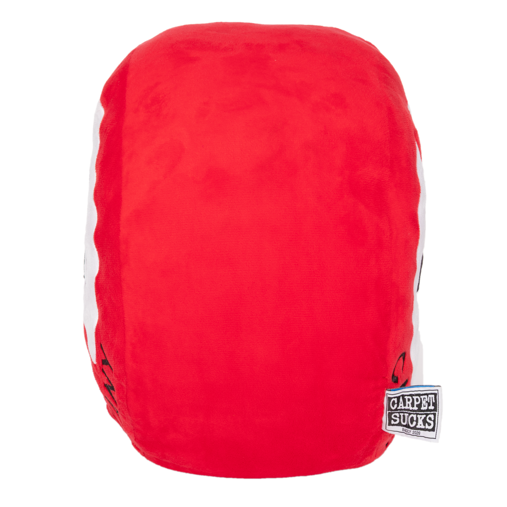 Smoking Kills Pillow - White / Red
