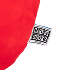 Smoking Kills Pillow - White / Red