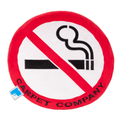 Smoking Kills Pillow - White / Red
