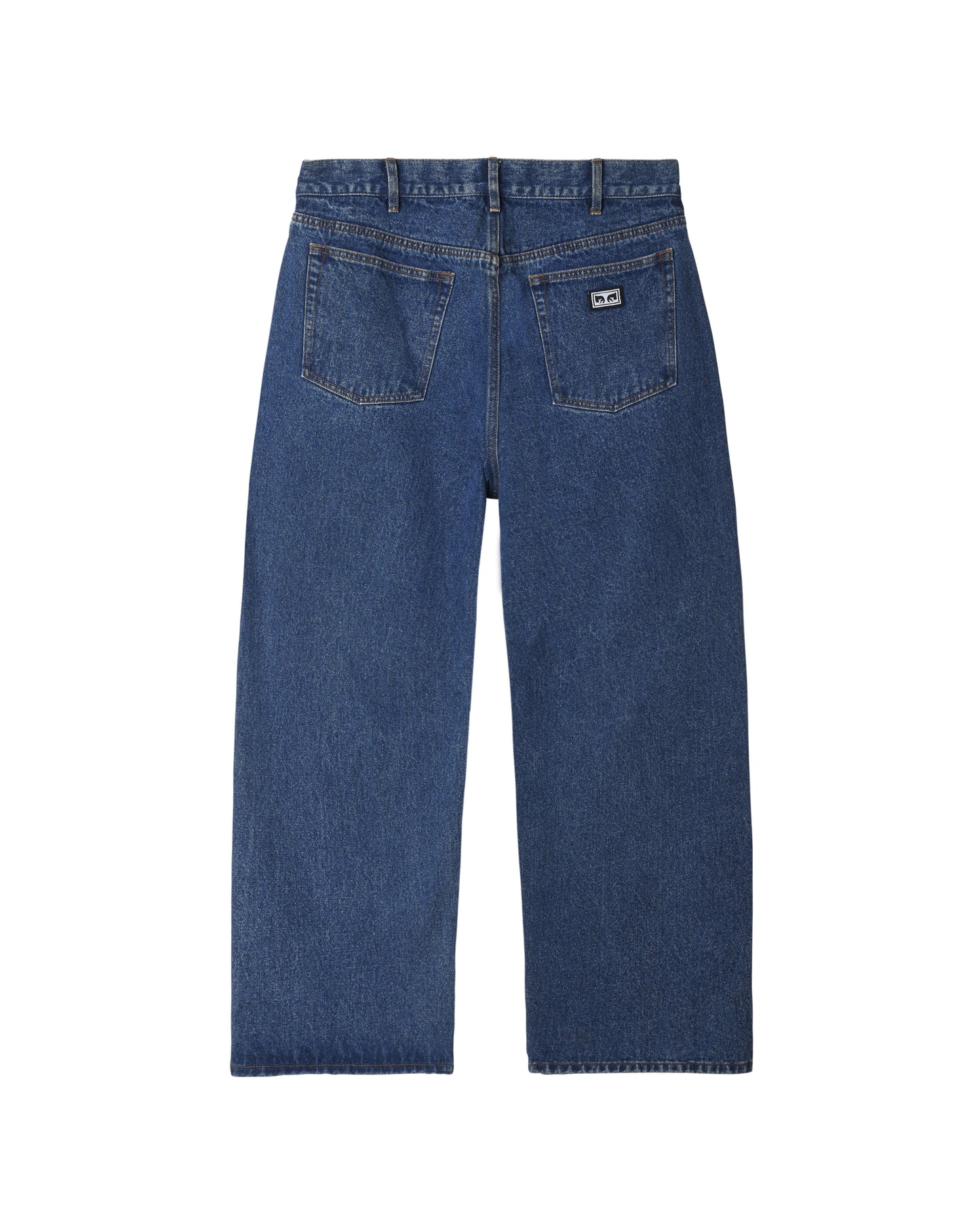 Bigwig Baggy Denim Jeans - Stone Wash Indigo