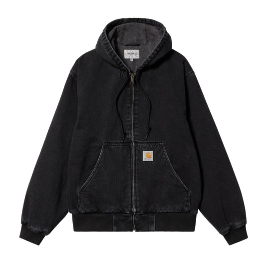 OG Active Jacket - Black Stone Washed