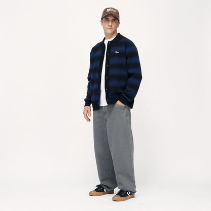 Classic Baggy Denim Pants - Dark Grey