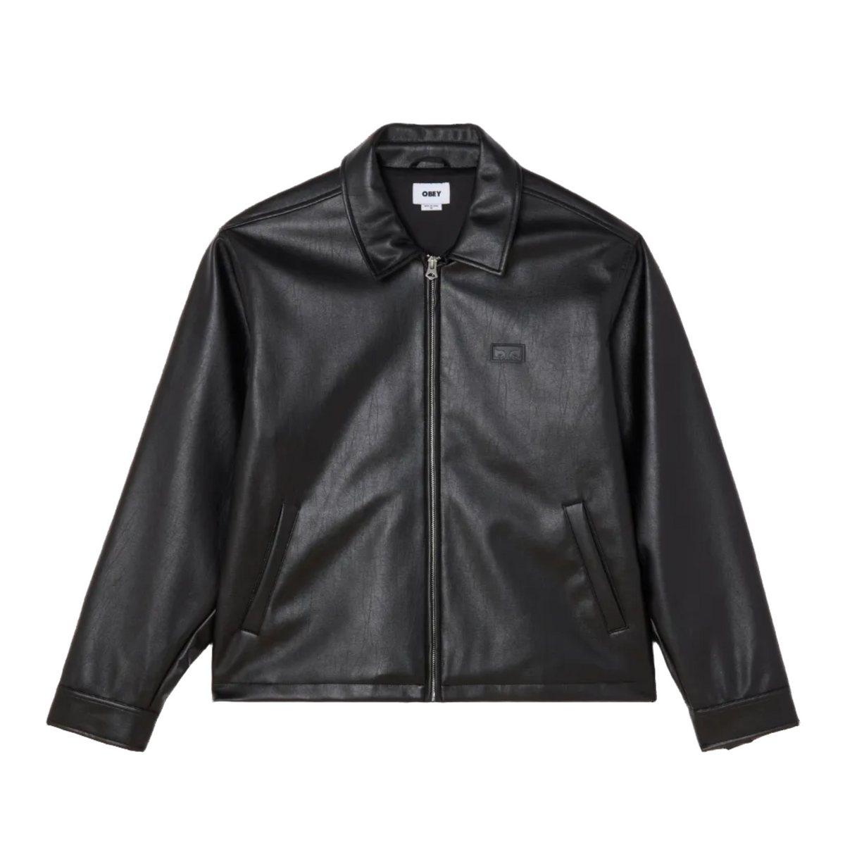 Workman PU Jacket - Black