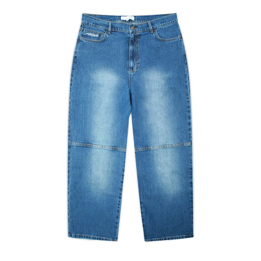 Phantasy Panel Jeans - Denim