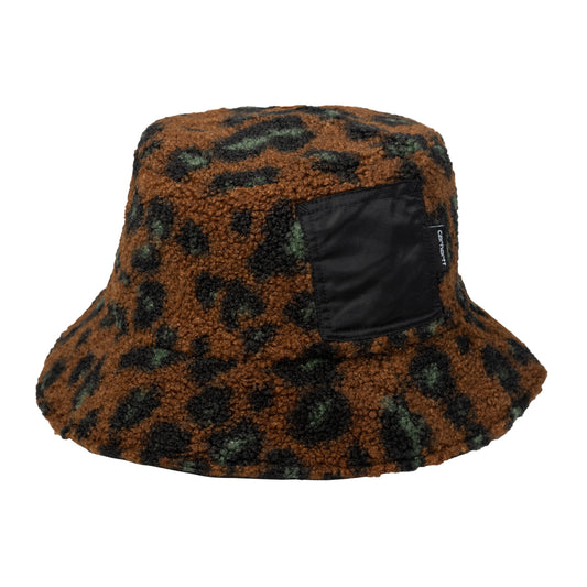 Bucket Hat - Orla - Camo Leo Jacquard Tamarind / Black