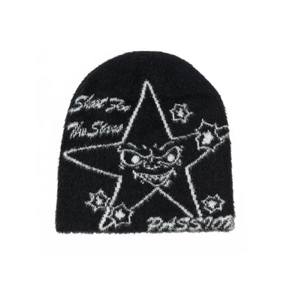 Target Practice Fohair Beanie - Black