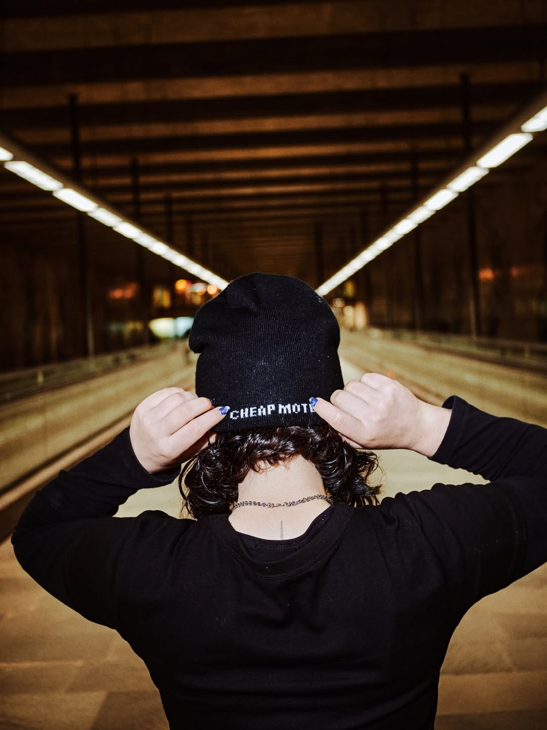 Gorro Pegasus Skully - Preto