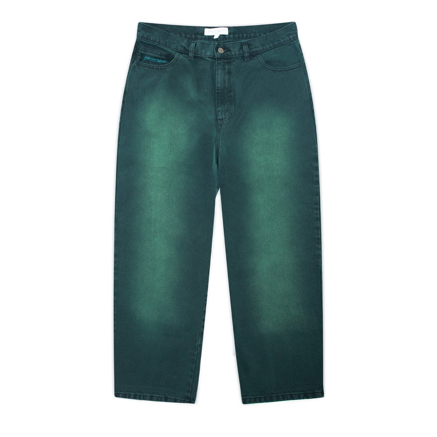 Faded Phantasy Jeans - Green