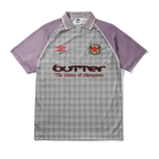 Plaid Jersey - Berry / Stone