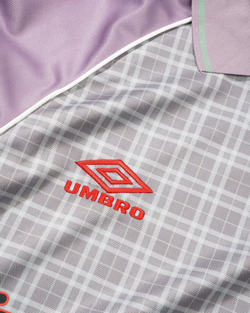 Plaid Jersey - Berry / Stone