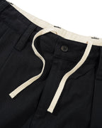 Pleated Shorts - Washed Black