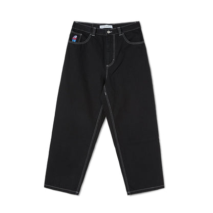 Big Boy Pants OG Logo - Black / White Stitching