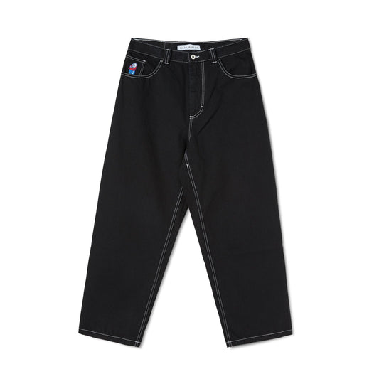 Big Boy Pants OG Logo - Black / White Stitching