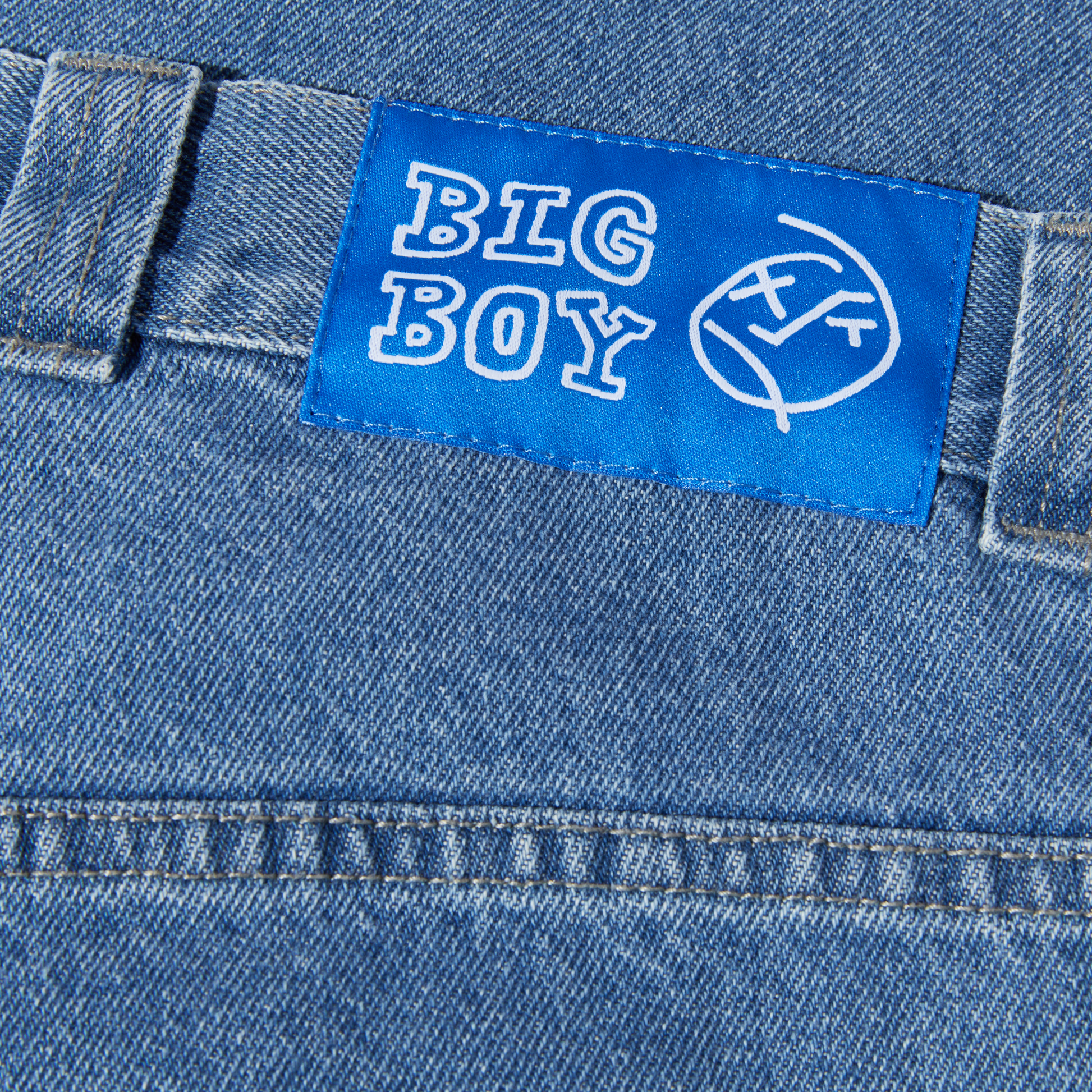 Polar Skate Co. Big Boy Jeans - Mid Blue – Cybercafé® Skateshop